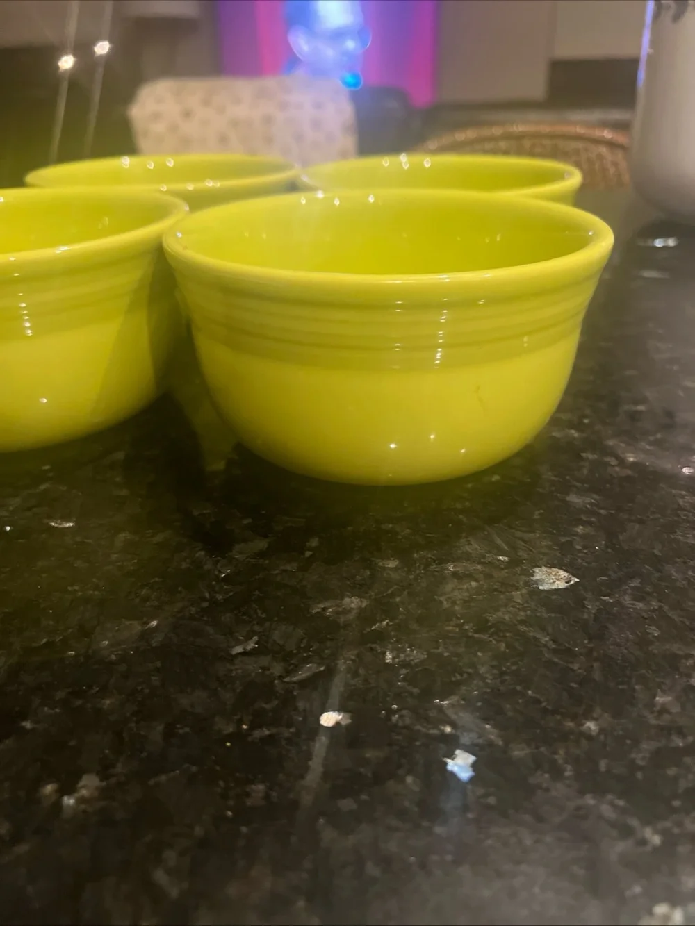 Fiestaware four ramekins
